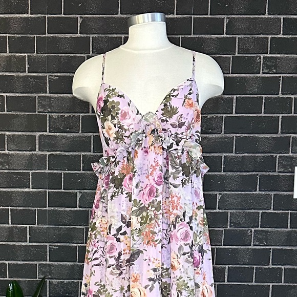 🌿 PRETTY BOTANICAL MAXI DRESS 🌷 - Picture 2 of 7